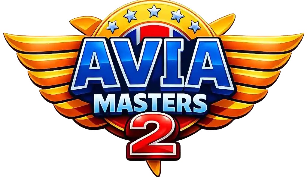 Aviamasters 2 online game logo by BGAMING on voodoocasinono.com