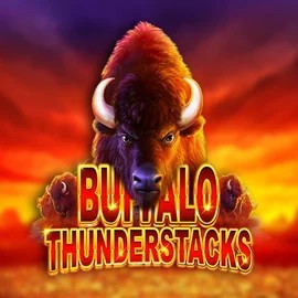 Buffalo Thunderstacks game by Amatic Industries – logo hosted on VooDoo Casino