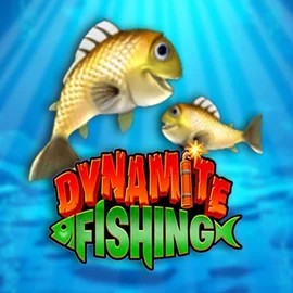 Dynamite Fishing logo – Slots by Inspired Gaming at VooDoo Casino