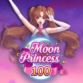Moon Princess 100 slot logo by Play'n GO at VooDoo Casino