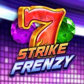 Strike Frenzy slot logo by Pragmatic Play at VooDoo Casino