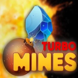 Official Casino Games logo: Turbo Mines by Turbo Games at VooDoo Casino